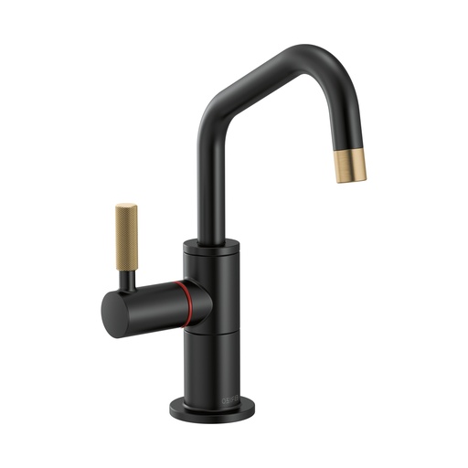 [BRI-61363LF-H-BLGL] Brizo 61363LF-H-BLGL Litze Instant Hot Beverage Faucet Matte Black Luxe Gold