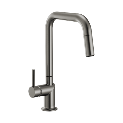 [BRI-63065LF-SLLHP] Brizo 63065LF-SLLHP Odin Square Pull-Down Kitchen Faucet Less Handle Luxe Steel