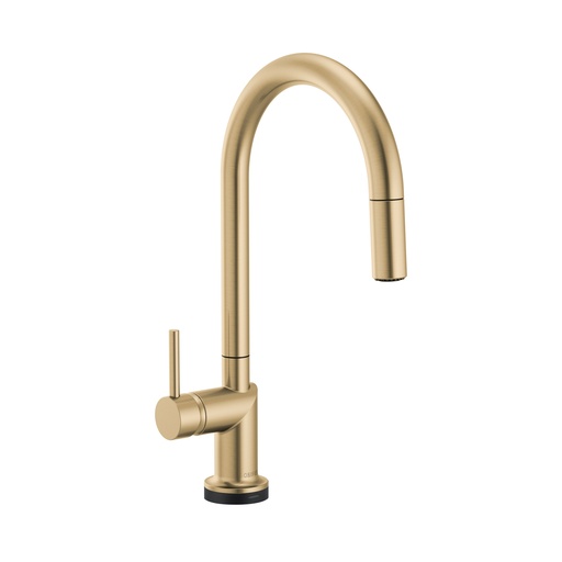 [BRI-64075LF-GLLHP] Brizo 64075LF-GLLHP Odin Smart Touch Arc Pull-Down Kitchen Faucet Less Handle Luxe Gold