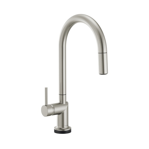[BRI-64075LF-SSLHP] Brizo 64075LF-SSLHP Odin Smart Touch Arc Pull-Down Kitchen Faucet Less Handle Brilliance Stainless