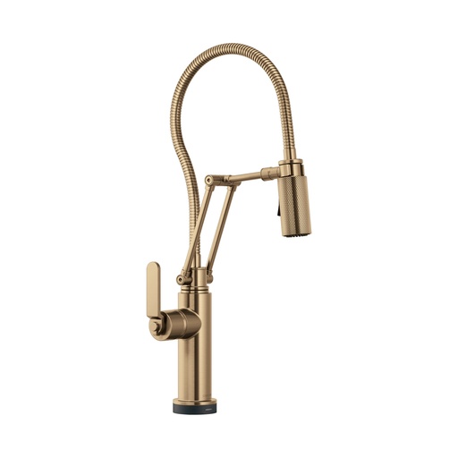 [BRI-64144LF-GL] Brizo 64144LF-GL Litze Smart Touch Articulating Faucet Brilliance Luxe Gold