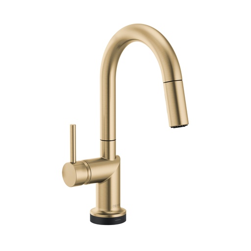 [BRI-64975LF-GLLHP] Brizo 64975LF-GLLHP Odin SmartTouch Pull-Down Prep Kitchen Faucet Less Handle Luxe Gold