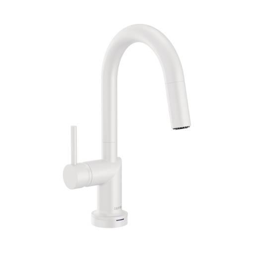 [BRI-64975LF-MWLHP] Brizo 64975LF-MWLHP Odin SmartTouch Pull-Down Prep Kitchen Faucet Less Handle Matte White