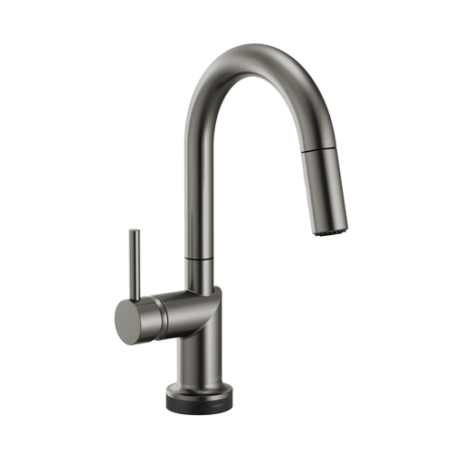 [BRI-64975LF-SLLHP] Brizo 64975LF-SLLHP Odin SmartTouch Pull-Down Prep Kitchen Faucet Less Handle Luxe Steel