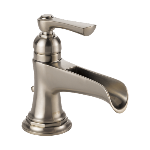 [BRI-65061LF-NK-ECO] Brizo 65061LF-NK-ECO Rook Single Handle Lavatory Faucet Brilliance Luxe Nickel