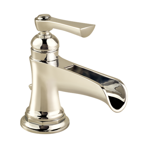 [BRI-65061LF-PN-ECO] Brizo 65061LF-PN-ECO Rook Single Handle Lavatory Faucet Brilliance Polished Nickel