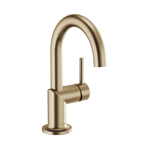 [BRI-65175LF-GL] Brizo 65175LF-GL Odin Single Hole Lavatory Faucet Brilliance Luxe Gold