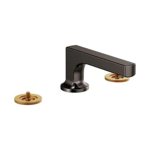 [BRI-65308LF-BNXLHP-ECO] Brizo 65308LF-BNXLHP-ECO Kintsu Widespread Lavatory Faucet Less Handles Brilliance Black Onyx