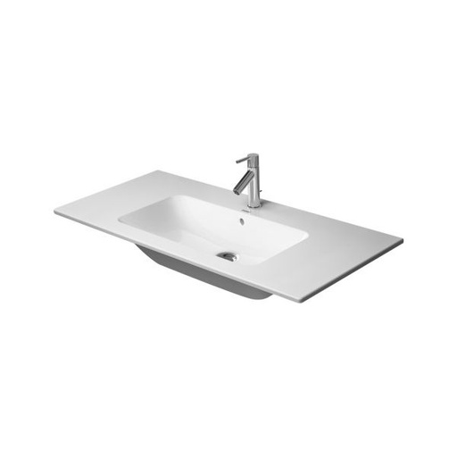 [DUR-2336100000] Duravit 233610 ME By Starck Single Hole Furniture Washbasin White High Gloss