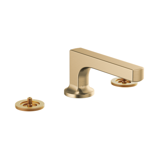 [BRI-65308LF-GLLHP] Brizo 65308LF-GLLHP Kintsu Widespread Lavatory Faucet Less Handles Brilliance Luxe Gold