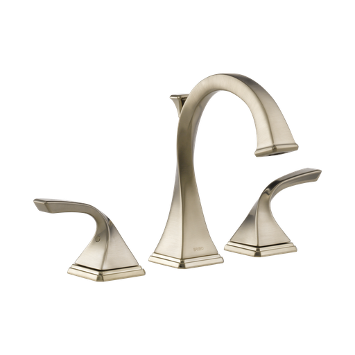 [BRI-65330LF-BN-ECO] Brizo 65330LF-BN-ECO Virage Widespread Lavatory Faucet Brilliance Brushed Nickel