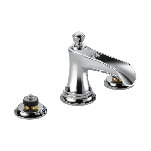 [BRI-65361LF-PCLHP-ECO] Brizo 65361LF-PCLHP-ECO Rook Two Handle Widespread Lavatory Faucet Polished Chrome