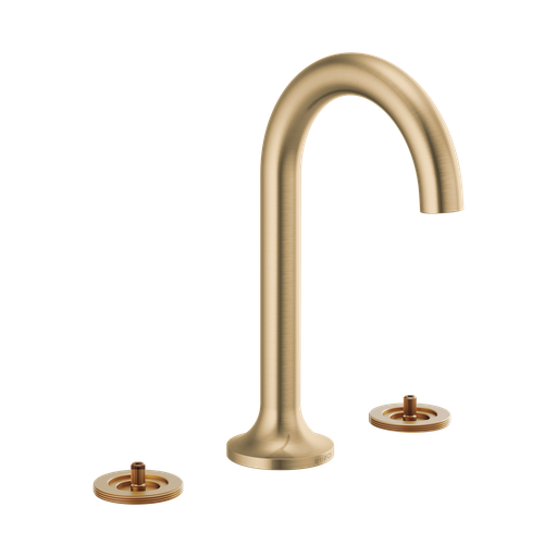 [BRI-65375LF-GLLHP-ECO] Brizo 65375LF-GLLHP-ECO Jason Wu Widespread Lavatory Faucet Less Handles Brilliance Luxe Gold