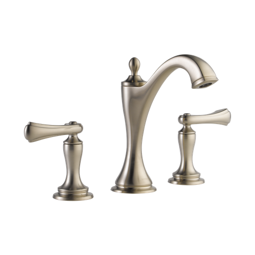 [BRI-65385LF-BNLHP-ECO] Brizo 65385LF-BNLHP-ECO Charlotte Widespread Lavatory Faucet Less Handles Brushed Nickel