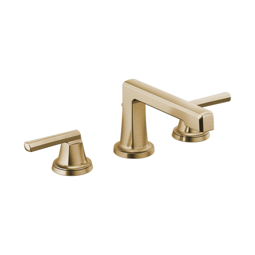[BRI-65397LF-GLLHP] Brizo 65397LF-GLLHP Levoir Widespread Lavatory Faucet Less Handles Brilliance Luxe Gold