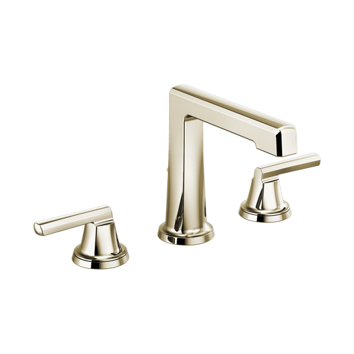 [BRI-65398LF-PNLHP-ECO] Brizo 65398LF-PNLHP-ECO Levoir Widespread Lavatory High Spout Less Handles Polished Nickel