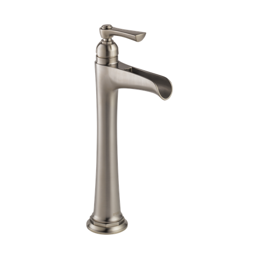 [BRI-65461LF-NK-ECO] Brizo 65461LF-NK-ECO Rook Single Handle Vessel Lavatory Faucet Luxe Nickel