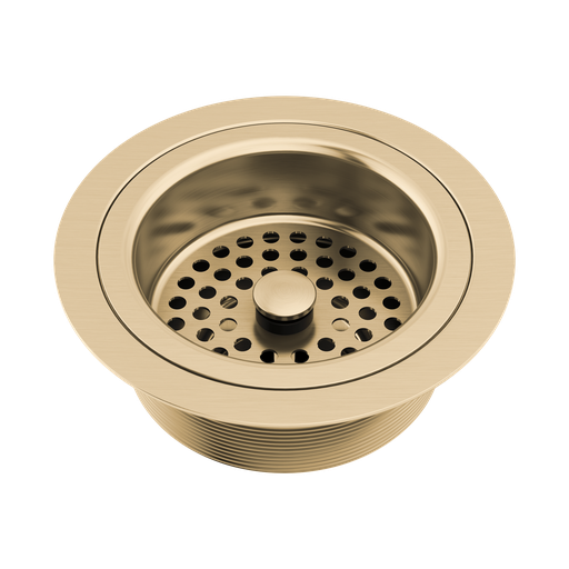 [BRI-69052-GL] Brizo 69052-GL Flange And Kitchen Sink Strainer Brilliance Luxe Gold