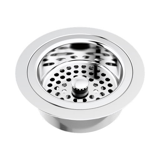 [BRI-69052-PC] Brizo 69052-PC Flange And Kitchen Sink Strainer Polished Chrome