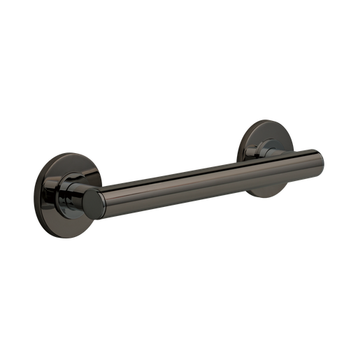 [BRI-69275-BNX] Brizo 69275-BNX 12" Linear Round Grab Bar Brilliance Black Onyx