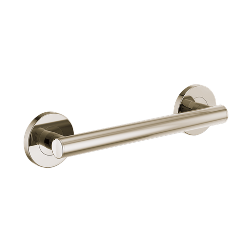 [BRI-69275-PN] Brizo 69275-PN 12" Linear Round Grab Bar Brilliance Polished Nickel