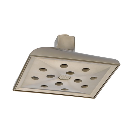 [BRI-81330-BN-2.5] Brizo 81330-BN-2.5 Virage H2Okinetic Square Raincan Showerhead Brilliance Brushed Nickel