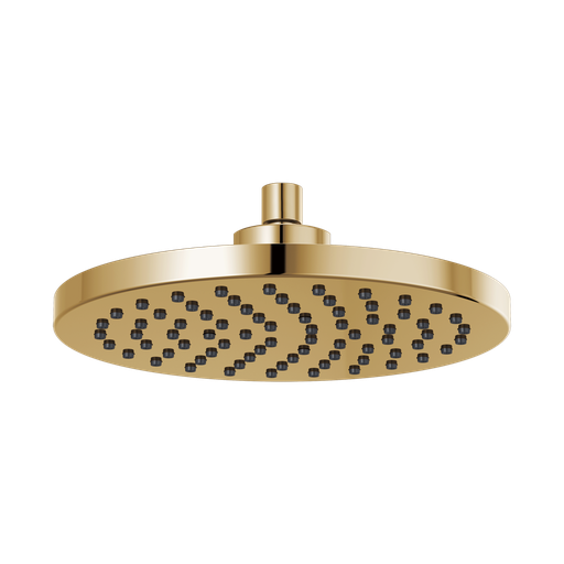 [BRI-81398-PG-2.5] Brizo 81398-PG-2.5 Essential Shower Series 2.5 GPM Raincan Shower Head Brilliance Polished Gold
