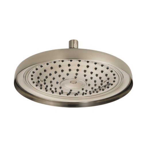 [BRI-83310-BN-2.5] Brizo 83310-BN-2.5 Essential 11" Classic Round Raincan 2.5 GPM Shower Head Brilliance Brushed Nickel