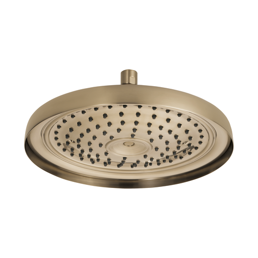 [BRI-83310-GL-2.5] Brizo 83310-GL-2.5 Essential 11" Classic Round Raincan 2.5 GPM Shower Head Brilliance Luxe Gold