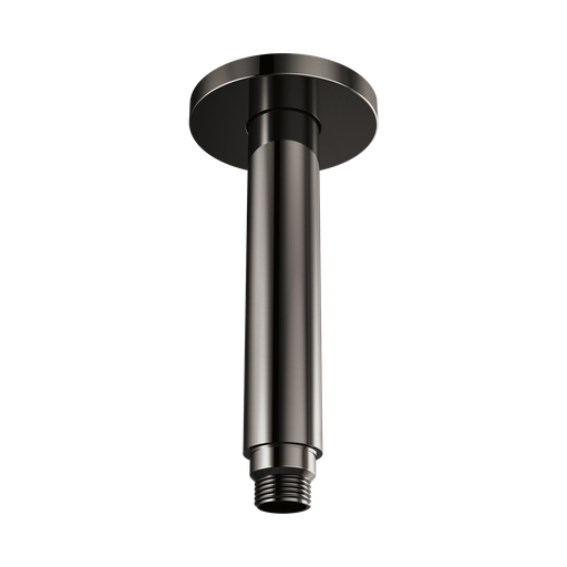 [BRI-83992-06MF-BNX] Brizo 83992-06MF-BNX Kintsu 6" Dual Waterway Ceiling Mount Shower Arm and Flange Brilliance Black Onyx