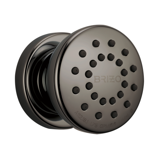 [BRI-84110-BNX] Brizo 84110-BNX Essential Touch-Clean Round Body Spray Brilliance Black Onyx