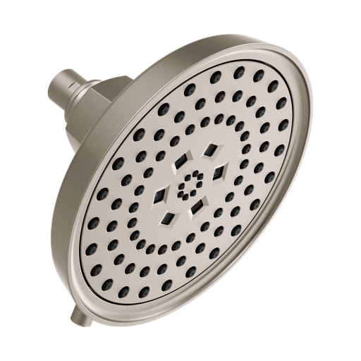 [BRI-87476-NK] Brizo 87476-NK Invari H2Okinetic Round Multi-Function Showerhead Brilliance Luxe Nickel