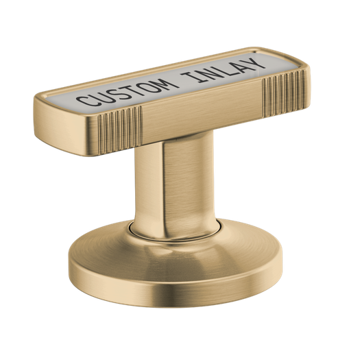 [BRI-HI5306-GL] Brizo HI5306-GL Kintsu Widespread Insert Handle Kit Brilliance Luxe Gold