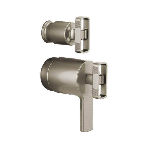 [BRI-HK7506-NK] Brizo HK7506-NK Kintsu Thermostatic Integrated Diverter Trim Knob Brilliance Luxe Nickel