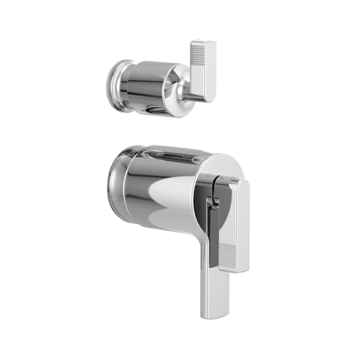 [BRI-HL7506-PC] Brizo HL7506-PC Kintsu Thermostatic Integrated Diverter Trim Lever Handles Polished Chrome