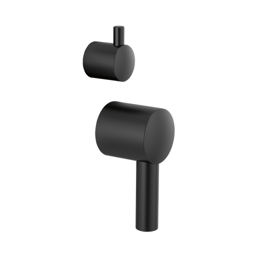 [BRI-HL75P75-BL] Brizo HL75P75-BL Jason Wu Pressure Balance Integrated Trim Lever Handles Matte Black