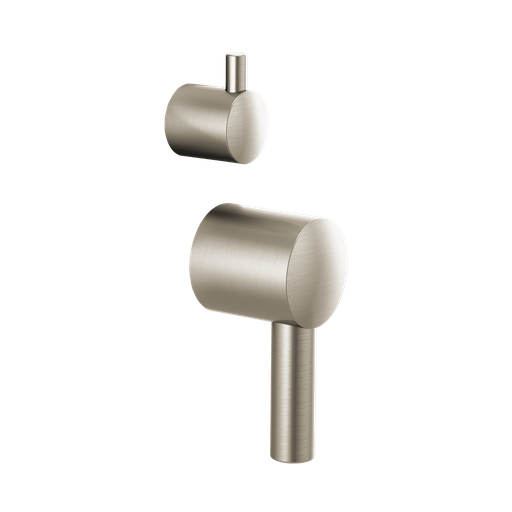 [BRI-HL75P75-BN] Brizo HL75P75-BN Odin Pressure Balance Integrated Trim Lever Handles Brilliance Brushed Nickel