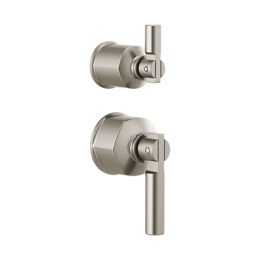 [BRI-HL75P76-NK] Brizo HL75P76-NK Invari Pressure Balance Valve With Diverter Trim Handle Kit Brilliance Luxe Nickel