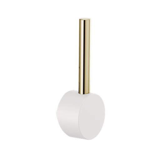 [BRI-HLB175-MWPN] Brizo HLB175-MWPN Jason Wu Bar Faucet Metal Lever Handle Kit Matte White Polished Nickel