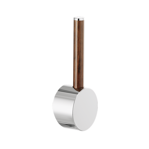 [BRI-HLB177-PCWD] Brizo HLB177-PCWD Odin Bar Faucet Wood Lever Handle Kit Polished Chrome Wood