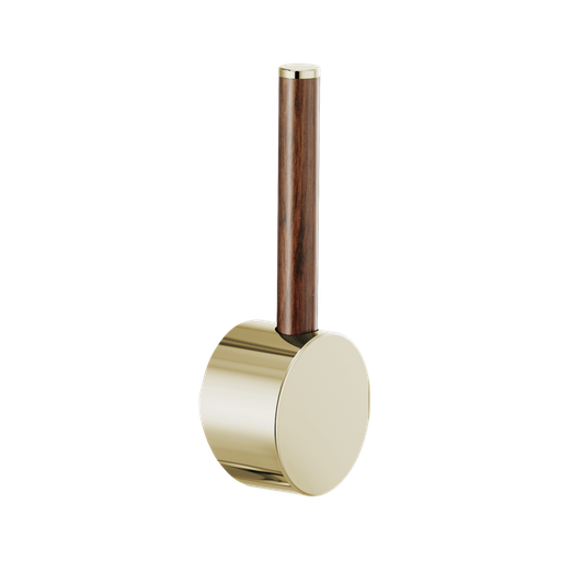 [BRI-HLB177-PNWD] Brizo HLB177-PNWD Odin Bar Faucet Wood Lever Handle Kit Brilliance Polished Nickel Wood