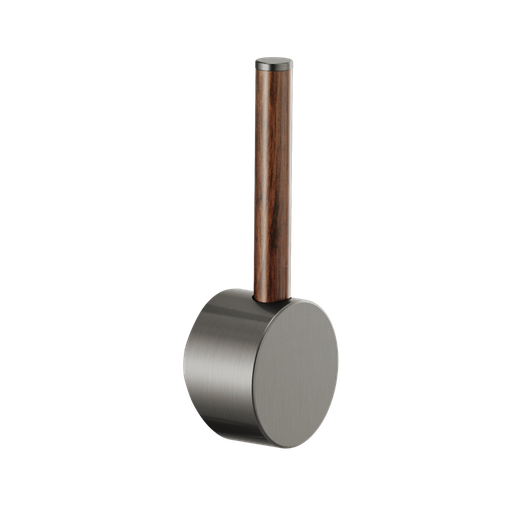 [BRI-HLB177-SLWD] Brizo HLB177-SLWD Odin Bar Faucet Wood Lever Handle Kit Brilliance Luxe Steel Wood