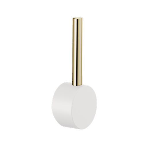 [BRI-HLK175-MWPN] Brizo HLK175-MWPN Jason Wu Pull-Down Faucet Metal Lever Handle Kit Matte White Brilliance Polished Nickel