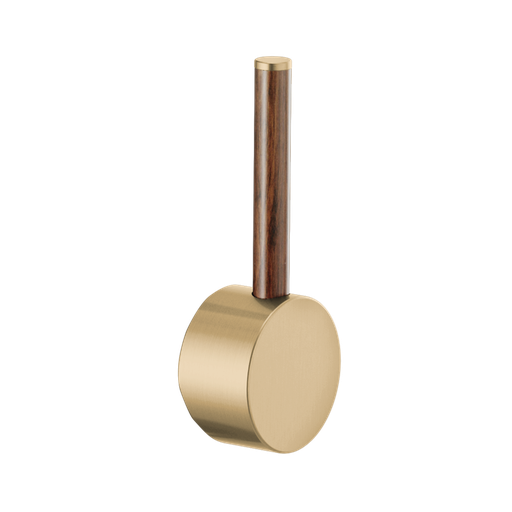 [BRI-HLK177-GLWD] Brizo HLK177-GLWD Odin Pull-Down Faucet Wood Lever Handle Kit Brilliance Luxe Gold Wood