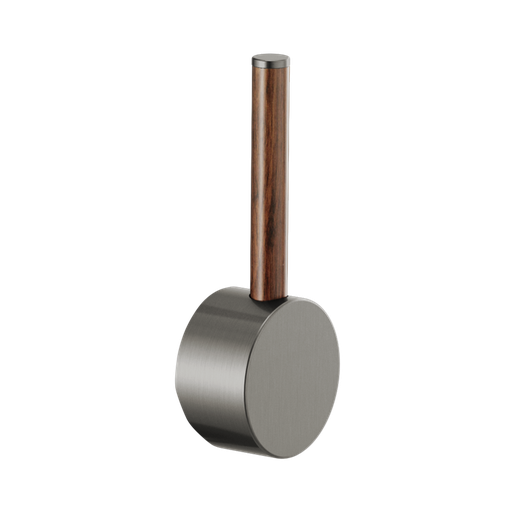[BRI-HLK177-SLWD] Brizo HLK177-SLWD Odin Pull-Down Faucet Wood Lever Handle Kit Brilliance Luxe Steel Wood