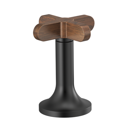 [BRI-HX5375-BLWD] Brizo HX5375-BLWD Jason Wu Widespread Lavatory High Cross Handles Matte Black Wood