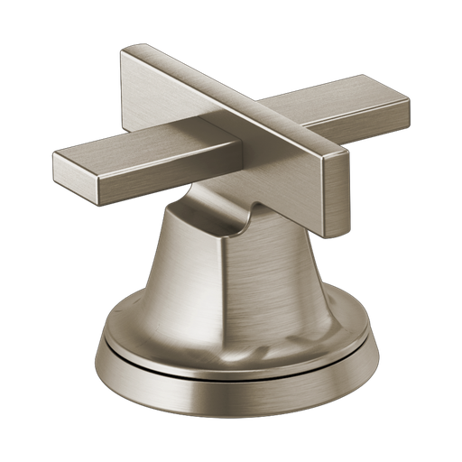 [BRI-HX5397-NK] Brizo HX5397-NK Levoir Widespread Lavatory Low Cross Handle Kit Brilliance Luxe Nickel