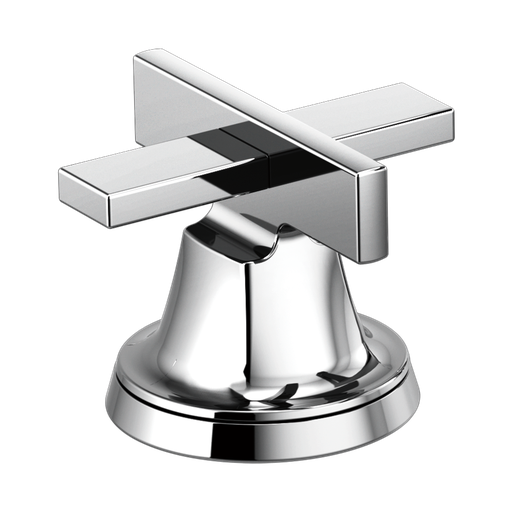 [BRI-HX5397-PC] Brizo HX5397-PC Levoir Widespread Lavatory Low Cross Handle Kit Polished Chrome