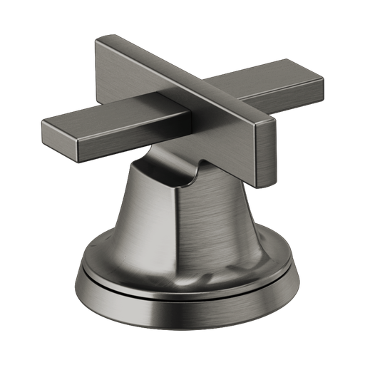 [BRI-HX5397-SL] Brizo HX5397-SL Levoir Widespread Lavatory Low Cross Handle Kit Brilliance Luxe Steel