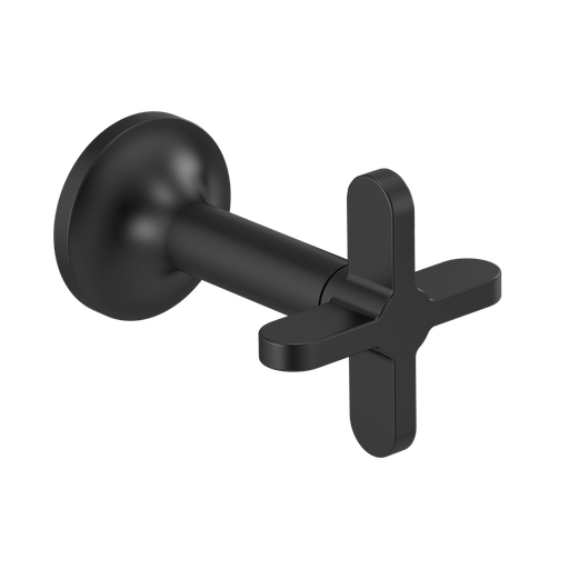 [BRI-HX5875-BL] Brizo HX5875-BL Jason Wu Wall Mount Lavatory Cross Handles Matte Black